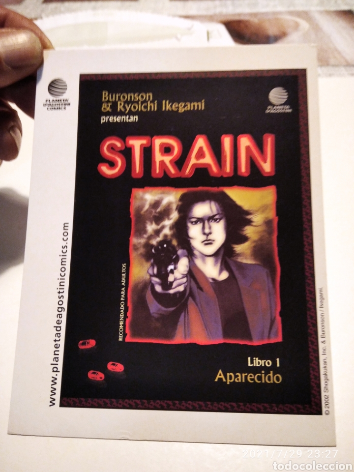 Postales: Postal c&oacute;mic strain Aparecido - Foto 1