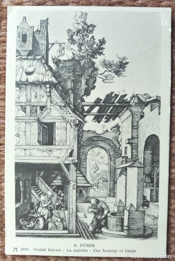Postales: A. D&Uuml;RER - LA NAVIDAD - Foto 1