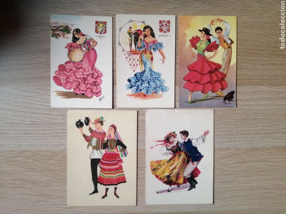 Postales: POSTALES TIPOS DEL PA&Iacute;S - Foto 1
