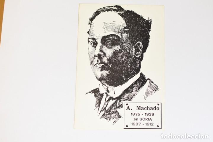 Postales: 2 POSTALES DE ANTONIO MACHADO. SIN CIRCULAR - Foto 2