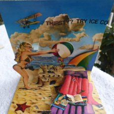 Postales: P-10564. POSTAL 3-D CARDS. THE BEACH.1979 POPSHOTS NEW YORK.