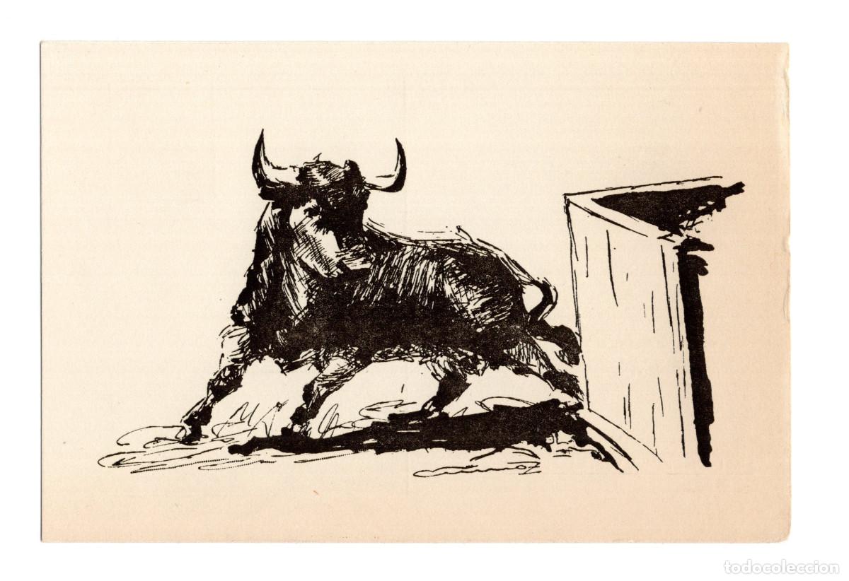 Postales: FIESTA NACIONAL. LA CORRIDA. EL TORO. - Foto 1
