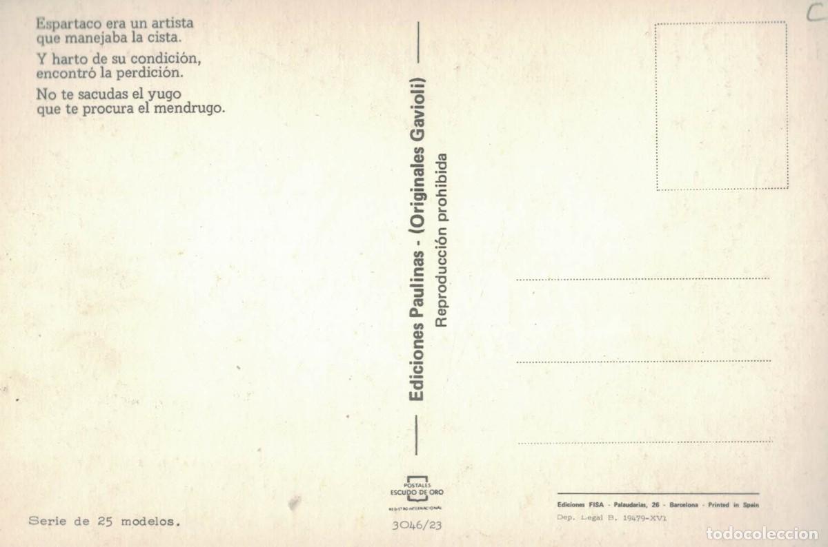 Postales: Espartaco Craso - Foto 2