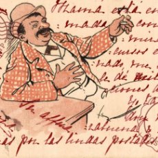 Postales: ILLUSTRATEUR. ILUSTRACION. 1901 BORRACHO. DRUNK.