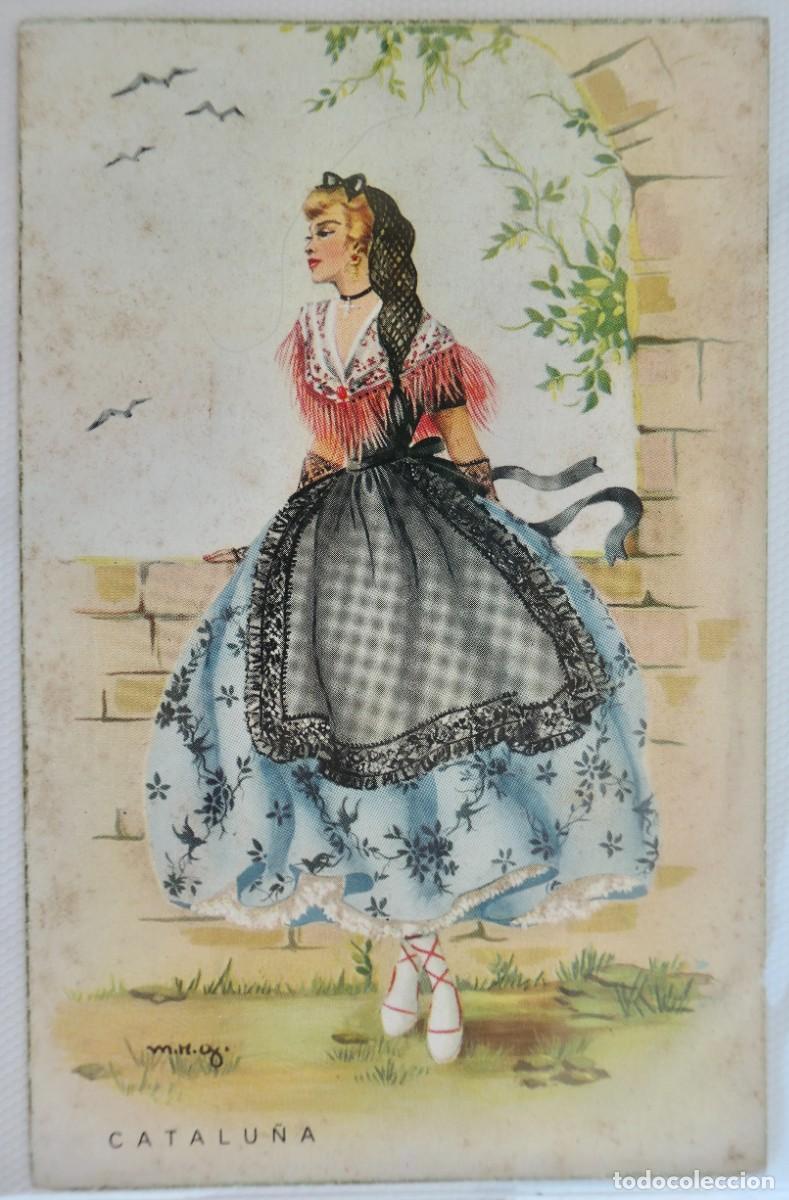 Postales: 3 POSTAL VARIADAS COSTUMBRISTAS - CIRCULADA - Foto 3