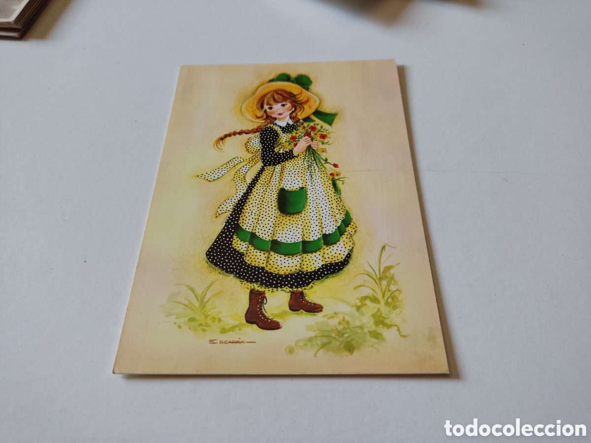 Postales: Postal dibujo de escarra - Foto 1