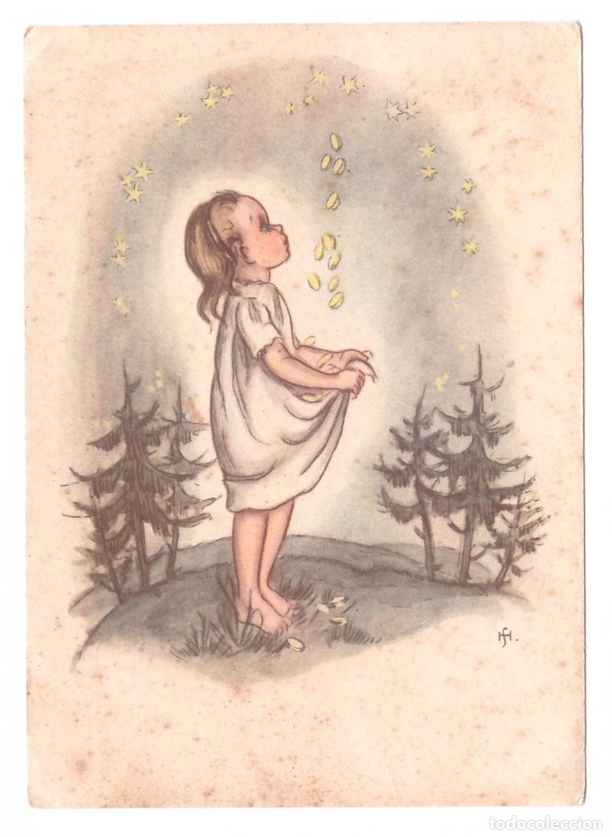 Postales: Die Sterntaler (Grimm). - Foto 1