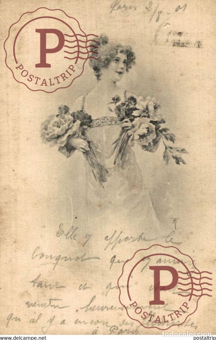 Postcards: ILLUSTRATION Viennoises 1901 VITRY LE FRANCOIS VIENNE BONIN COLECCTION