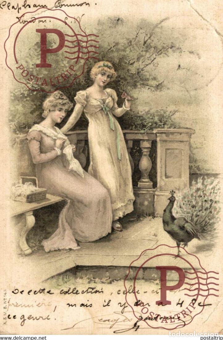 Postcards: A M B 143 ILLUSTRATION Viennoises VIENNE BONIN COLECCTION