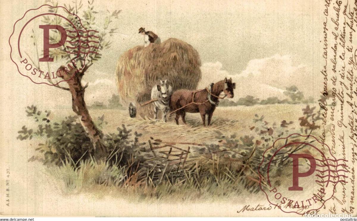 Postcards: ESPA&Ntilde;A MATRO 1907 A M B 437