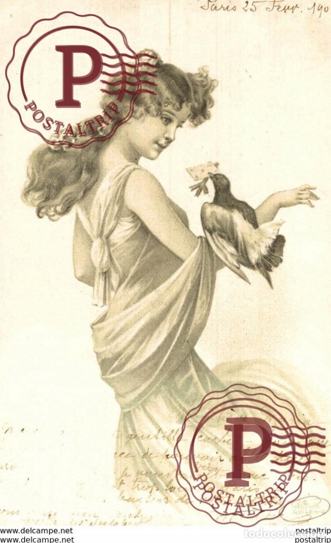 Postales: Heged&uuml;s GEIGER. B.K.W.I. Br&uuml;der Kohn Wien I ART NOUVEAU ART D&Eacute;CO ILLUSTRATION Viennoises B