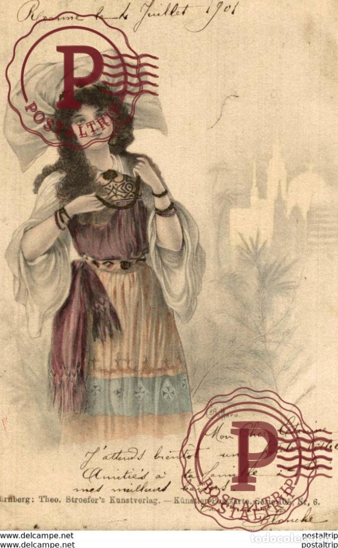 Postales: NURNBERG THEO STROEFER ART NOUVEAU ART D&Eacute;CO . ILLUSTRATION Viennoises BONIN COLECCTION