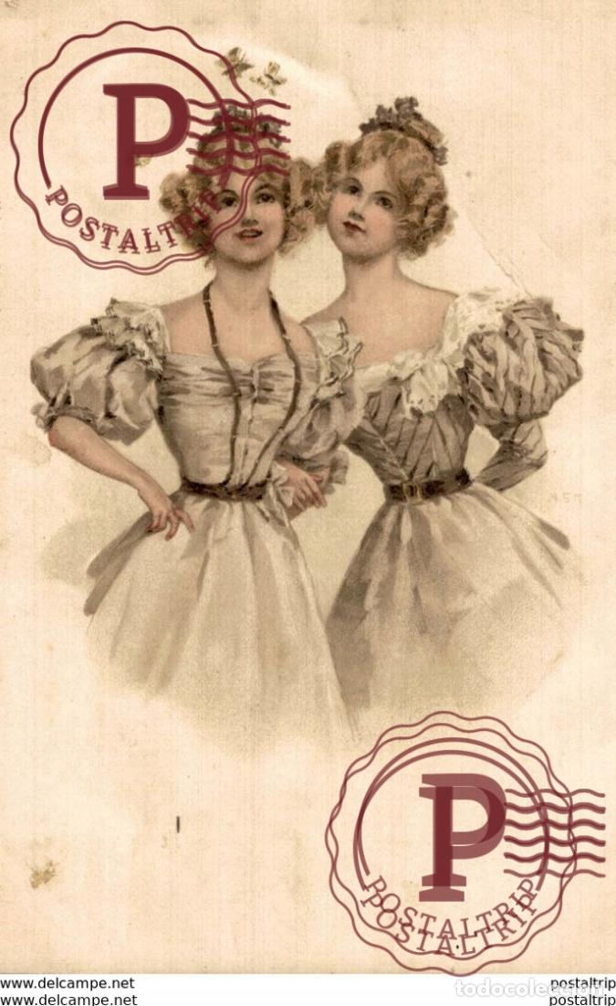 Postales: Meissner Buch serie ART NOUVEAU ART D&Eacute;CO . ILLUSTRATION Viennoises BONIN COLECCTION