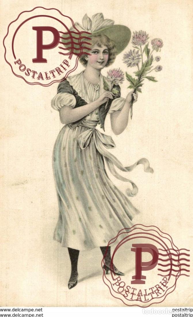 Postales: ART NOUVEAU ART D&Eacute;CO A.S.W. O A.S.V. ILLUSTRATION Viennoises BONIN COLECCTION