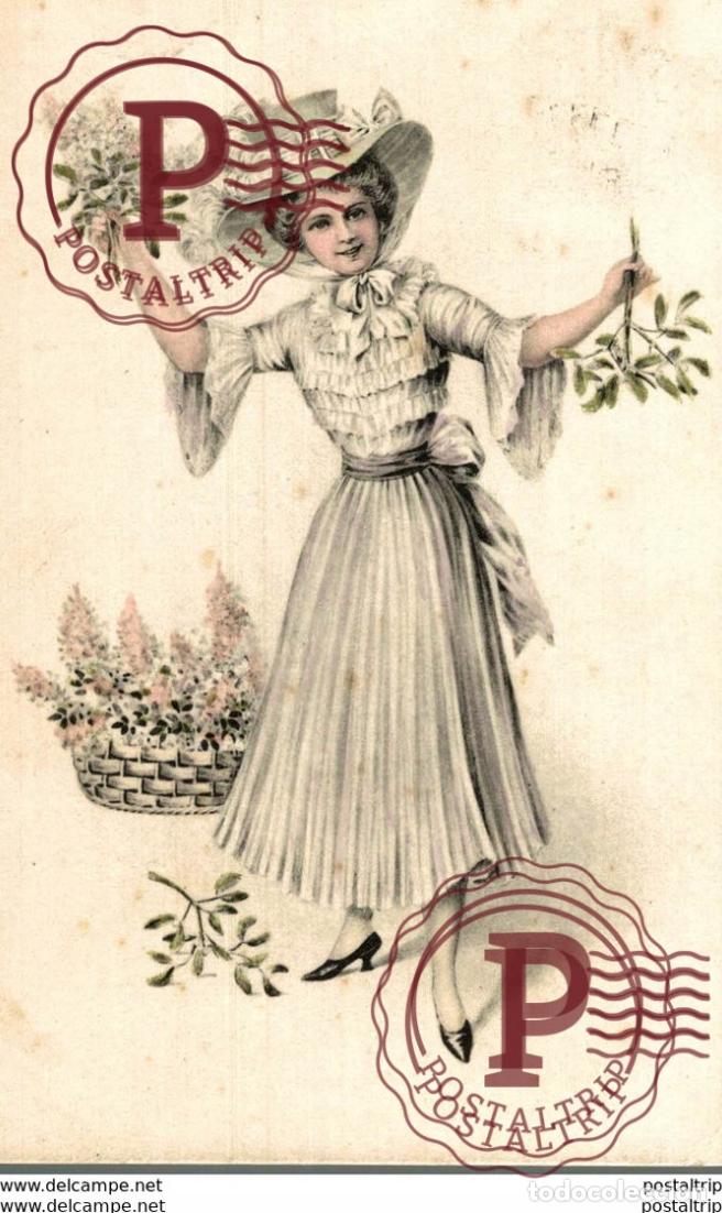 Postales: ART NOUVEAU ART D&Eacute;CO A.S.W. O A.S.V. ILLUSTRATION Viennoises BONIN COLECCTION