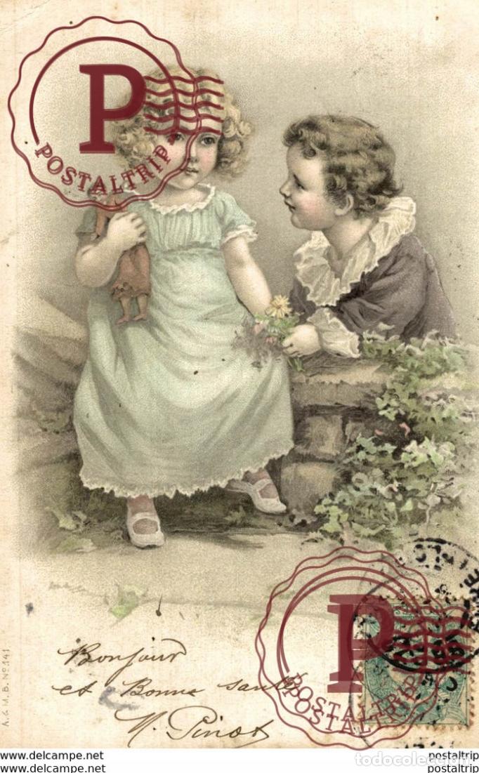 Postales: A. & M. B +++ ART NOUVEAU ART D&Eacute;CO . ILLUSTRATION Viennoises BONIN COLECCTION