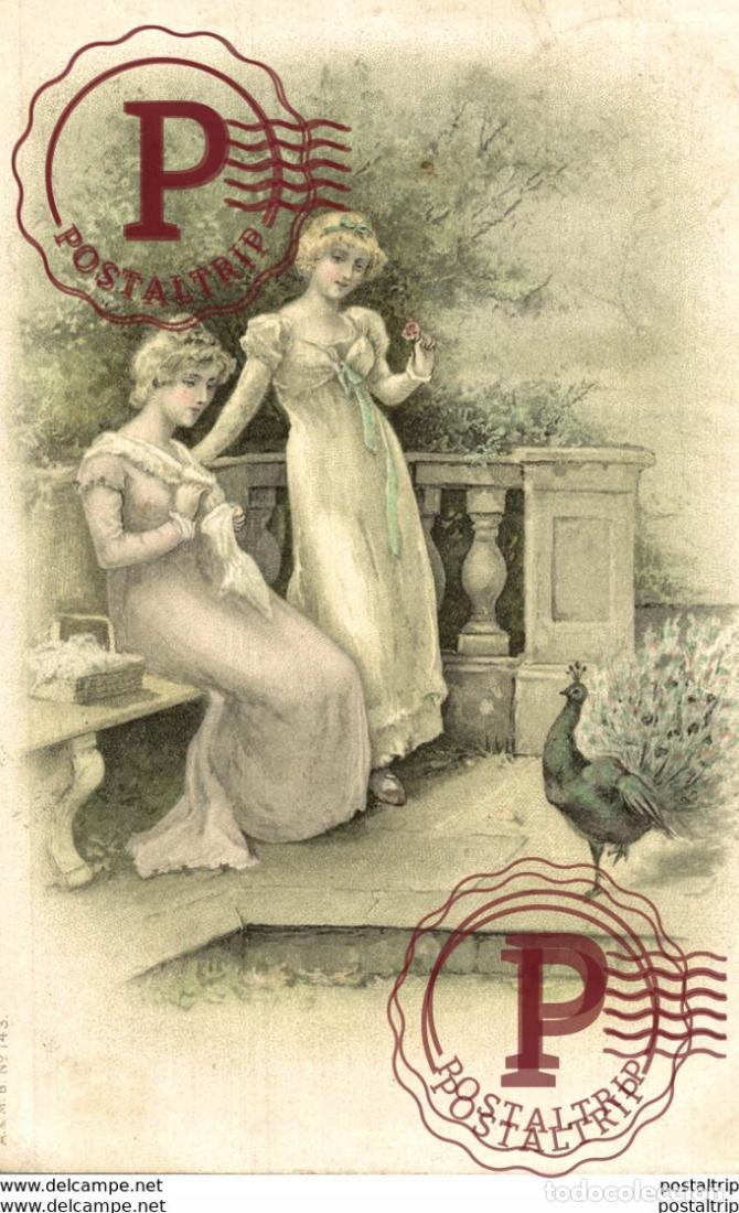 Postales: A. & M. B +++ ART NOUVEAU ART D&Eacute;CO . ILLUSTRATION Viennoises BONIN COLECCTION