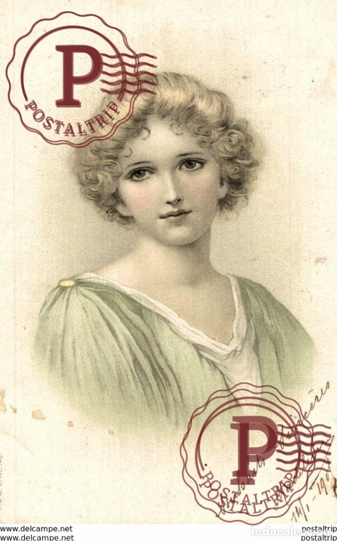 Postales: A. & M. B +++ ART NOUVEAU ART D&Eacute;CO . ILLUSTRATION Viennoises BONIN COLECCTION