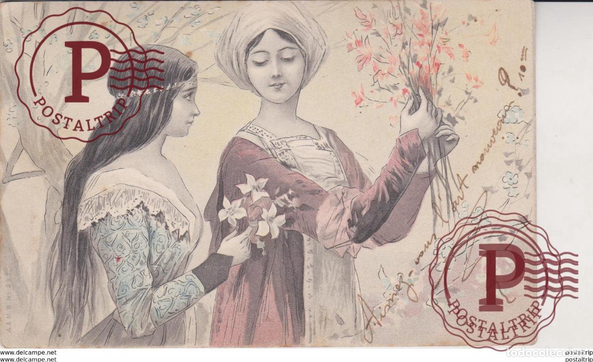 Postcards: ART NOUVEAU ART D&Eacute;CO . ILLUSTRATION Viennoises BONIN COLECCTION