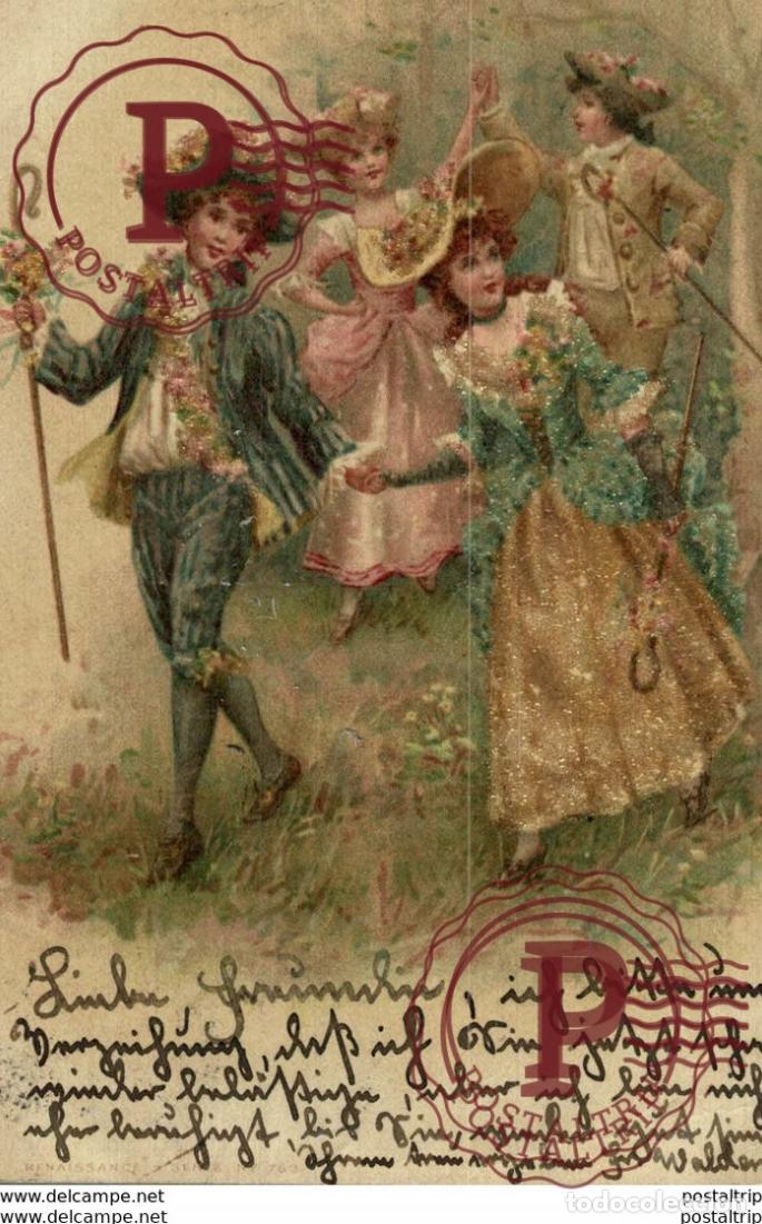 Postais: 1900 RENAISSANCE Art nouveau Illustrateur SINCERE