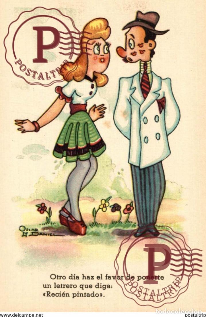 Postales: ILLUSTRATEUR Oscar Daniel HUMOR