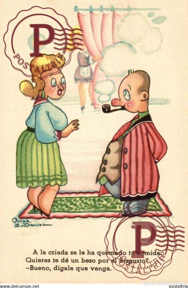 Postales: ILLUSTRATEUR Oscar Daniel HUMOR