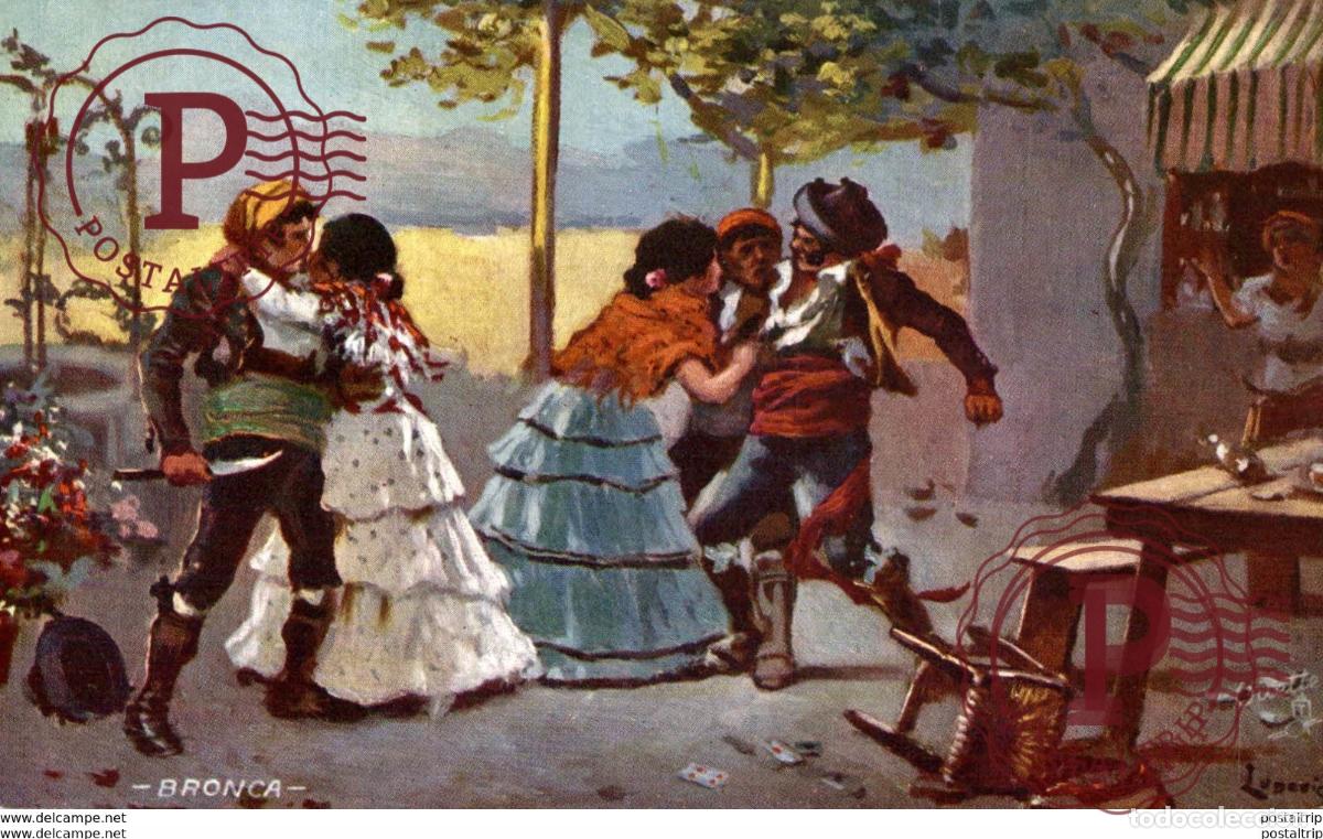 Postcards: BRINCA OILETTE SPANISH BANDITTI