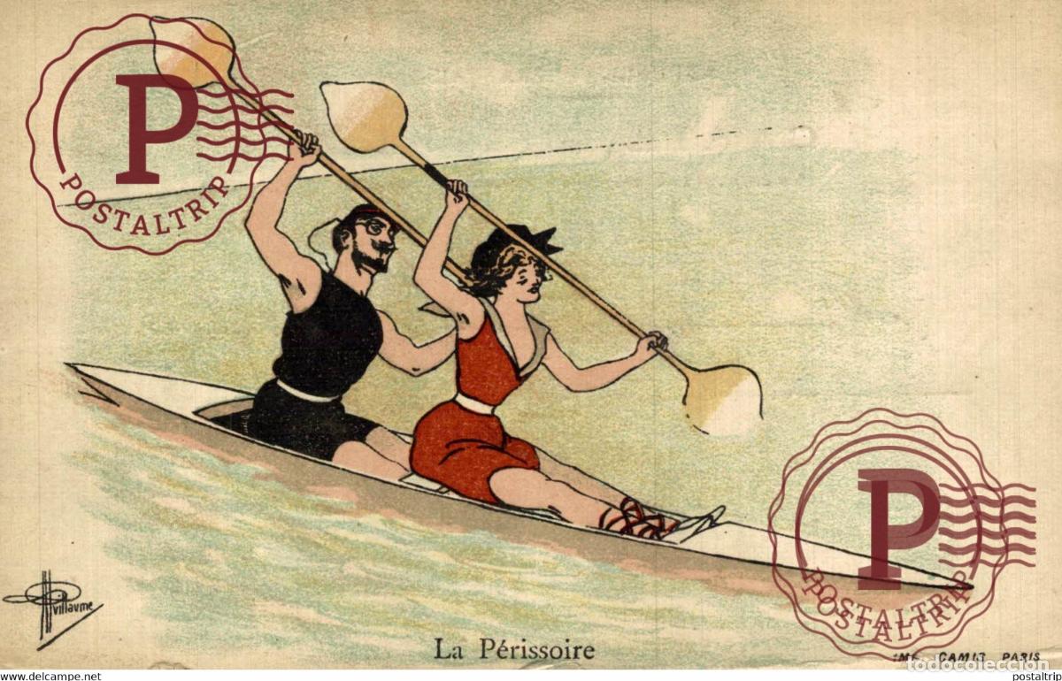 Postales: Illustrateur Albert Guillaume: LA PERISSOIRE