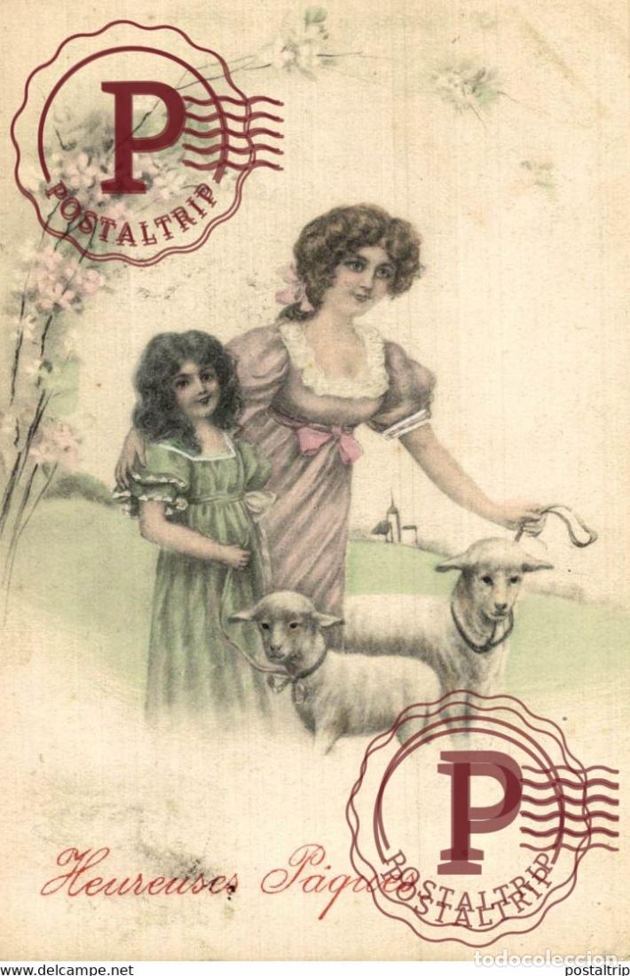 Postales: SERIE 4003 Illustrateur ILLUSTRATION Viennoises VIENNE