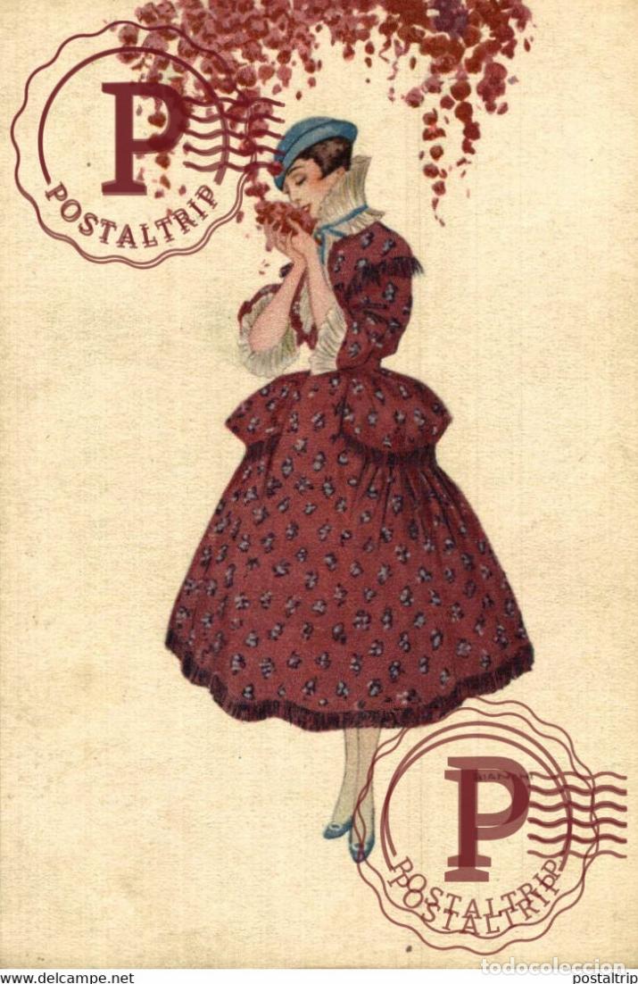 Postais: Bianchi 885 1, Jolie femme, Illustrator ILLUSTRATEUR