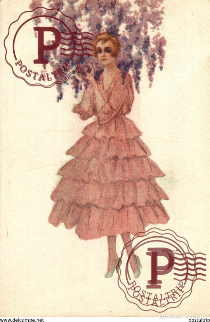 Cartoline: Bianchi 885 1, Jolie femme, Illustrator ILLUSTRATEUR