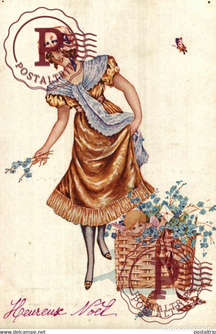 Cartoline: ILLUSTRATEUR XAVIER SAGER SOUHAITS SERIE 95 519