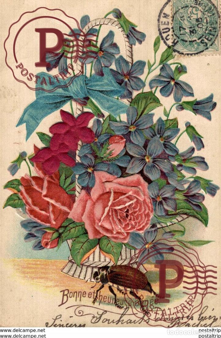 Cartoline: GRANDVILLE, HORTENSIA COURONNE IMPERIALE. ILUSTRADORES ILLUSTRATORS ILLUSTRATEURS