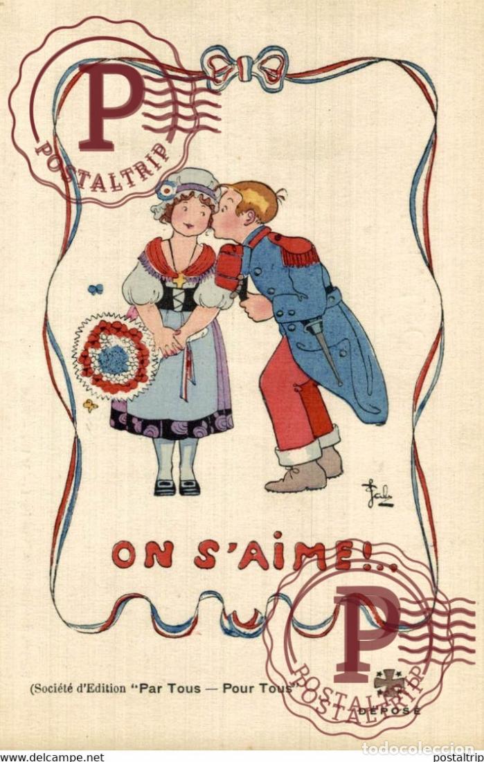 Postales: ON SAIME ILLUSTRADO PAR TOUS POUR TOUS J PAL J DE PALEOLOGUE GEO DORIVAL