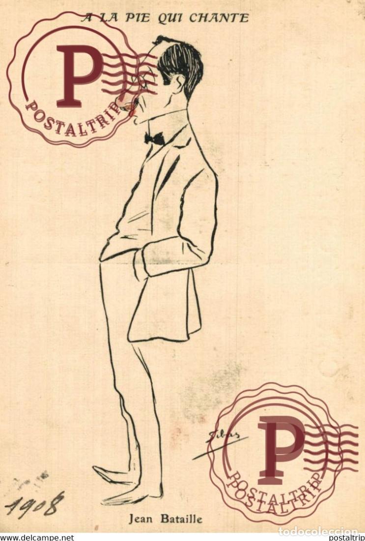 Postales: A LA PIE QUI CHANTE JEAN BATAILLE SIBAS
