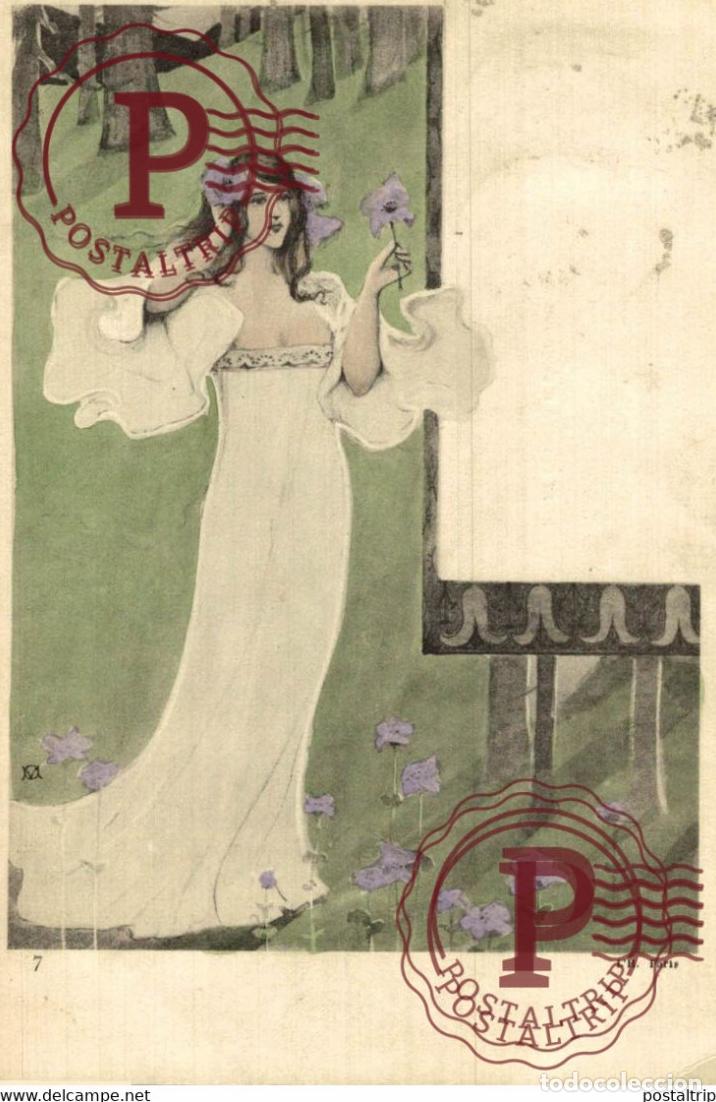 Postales: Illustrator ILLUSTRATEUR L R PARIS 7