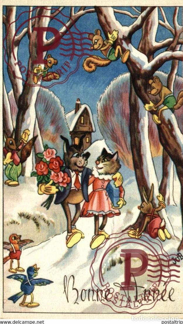 Postales: CHAT HUMANISE - CHATS - CAT - KAT - KATZE - GATO - &eacute;dition JUB - M D