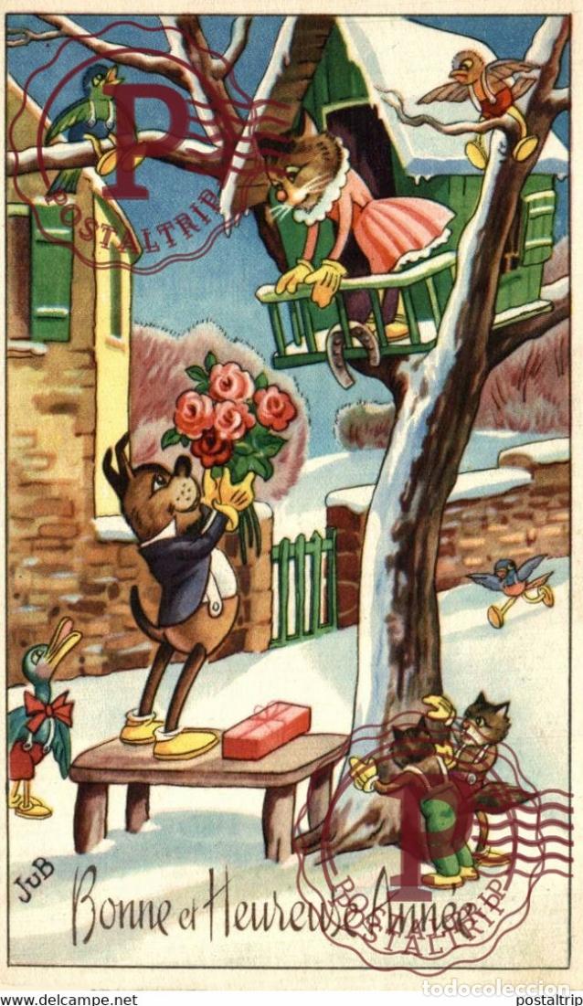 Postales: CHAT HUMANISE - CHATS - CAT - KAT - KATZE - GATO - &eacute;dition JUB - M D