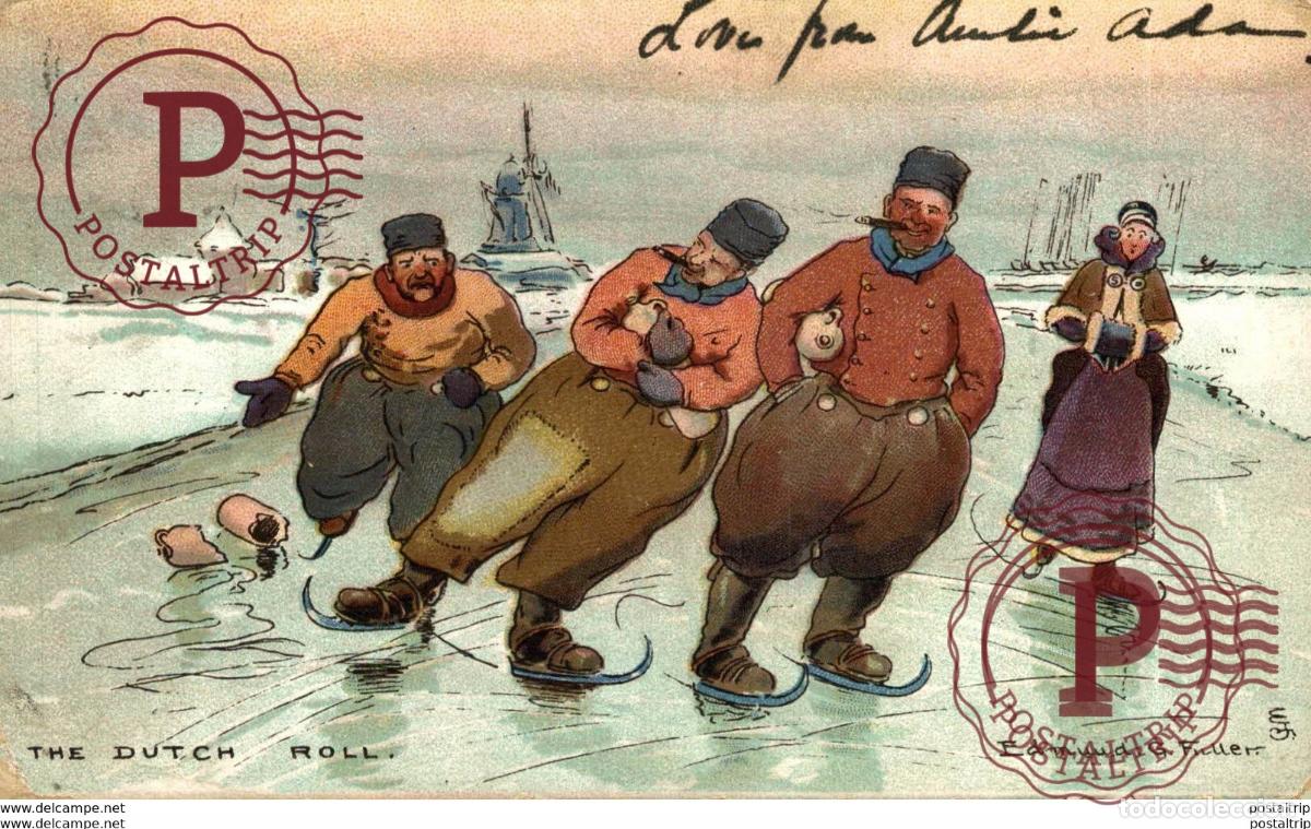 Postkarten: Edmund F&Uuml;LLER : The Dutch Roll