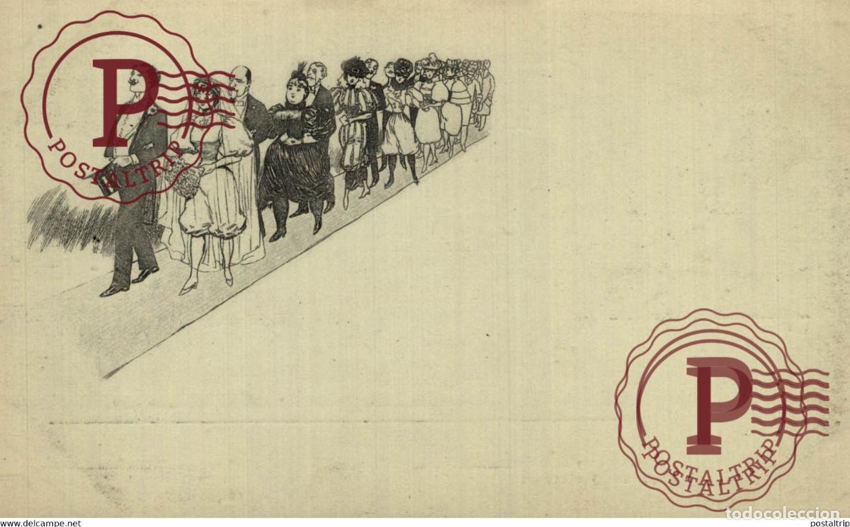 Postkarten: GUILLAUME. BODA. WEDDING. ILUSTRADOR ILLUSTRATEUR ILLUSTRATION