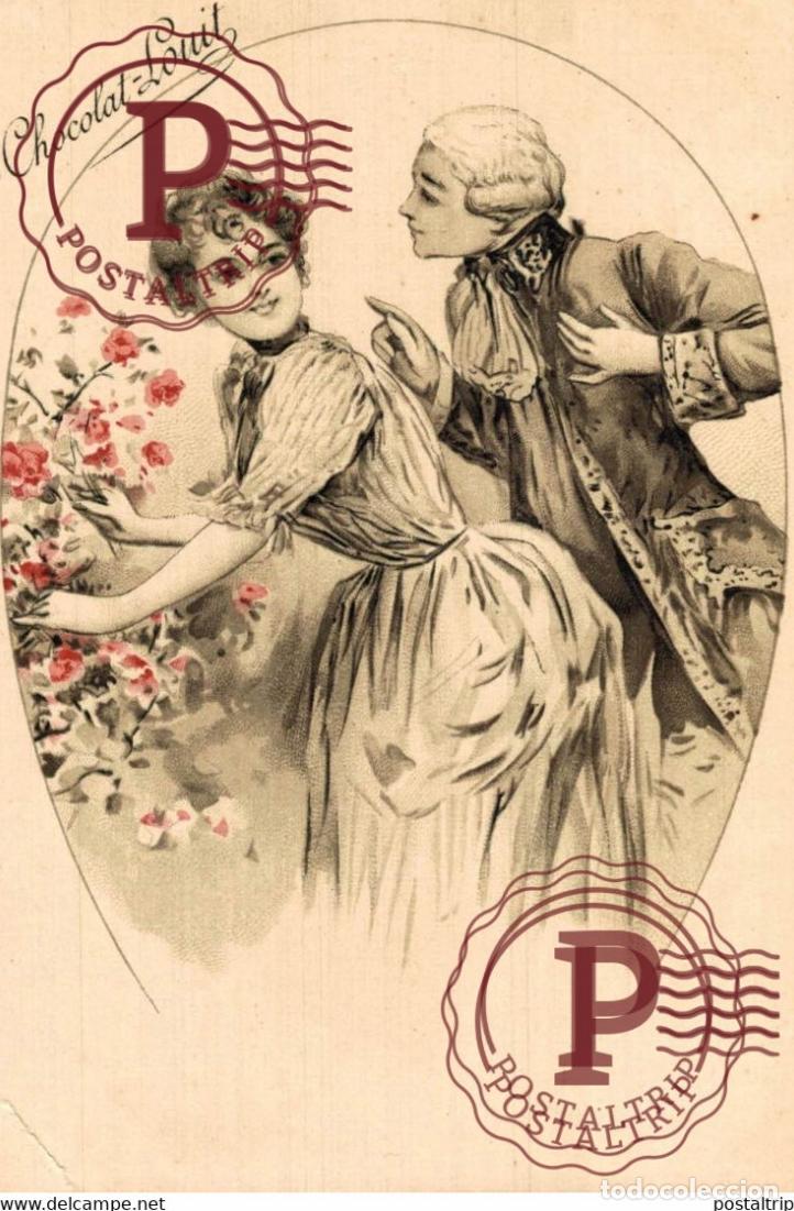 Postkarten: LOT 9 POSTALES PUBLI PUBLICIDAD CHOCOLAT LOUIT VIENNE Style VIENNOISE