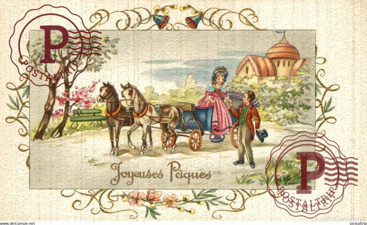 Cartoline: JOYEUSES PAQUES. CECAMI. ILUSTRADOR ILLUSTRATEUR ILLUSTRATION