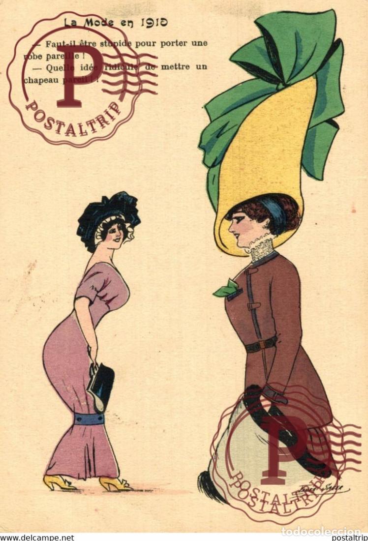 Postkarten: illustrateur SAGER XAVIER LA MODE EN 1910