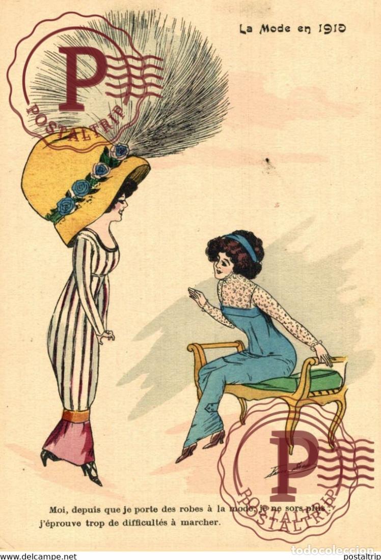 Postkarten: illustrateur SAGER XAVIER LA MODE EN 1910