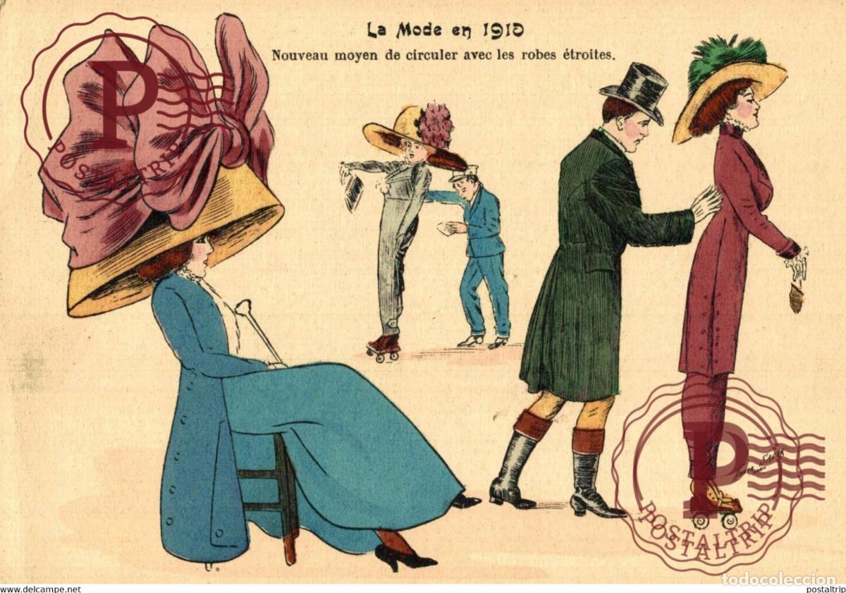 Postkarten: illustrateur SAGER XAVIER LA MODE EN 1910
