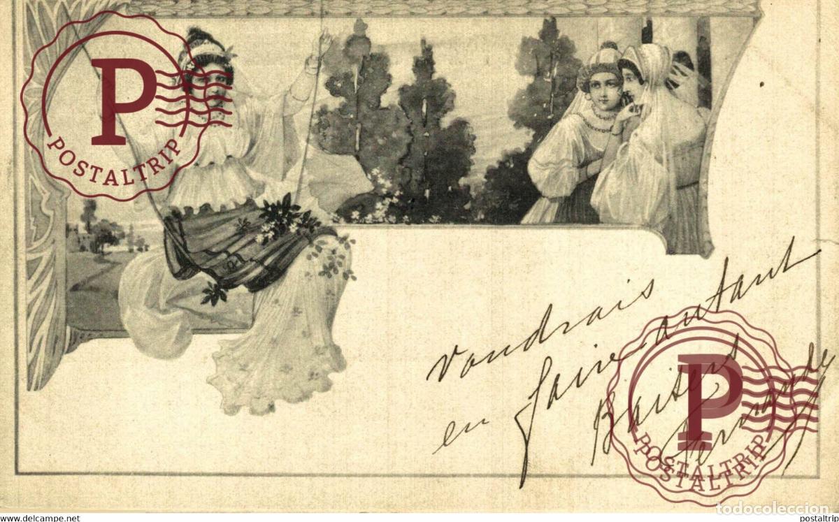 Cartes Postales: MM VIENNE Art Nouveau illustration illustrateur 72