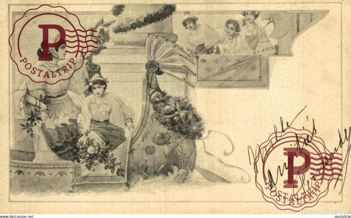 Cartes Postales: MM VIENNE Art Nouveau illustration illustrateur 72