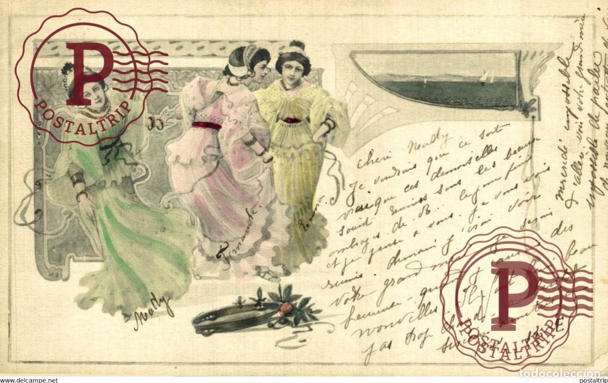 Cartes Postales: MM VIENNE Art Nouveau illustration illustrateur 72