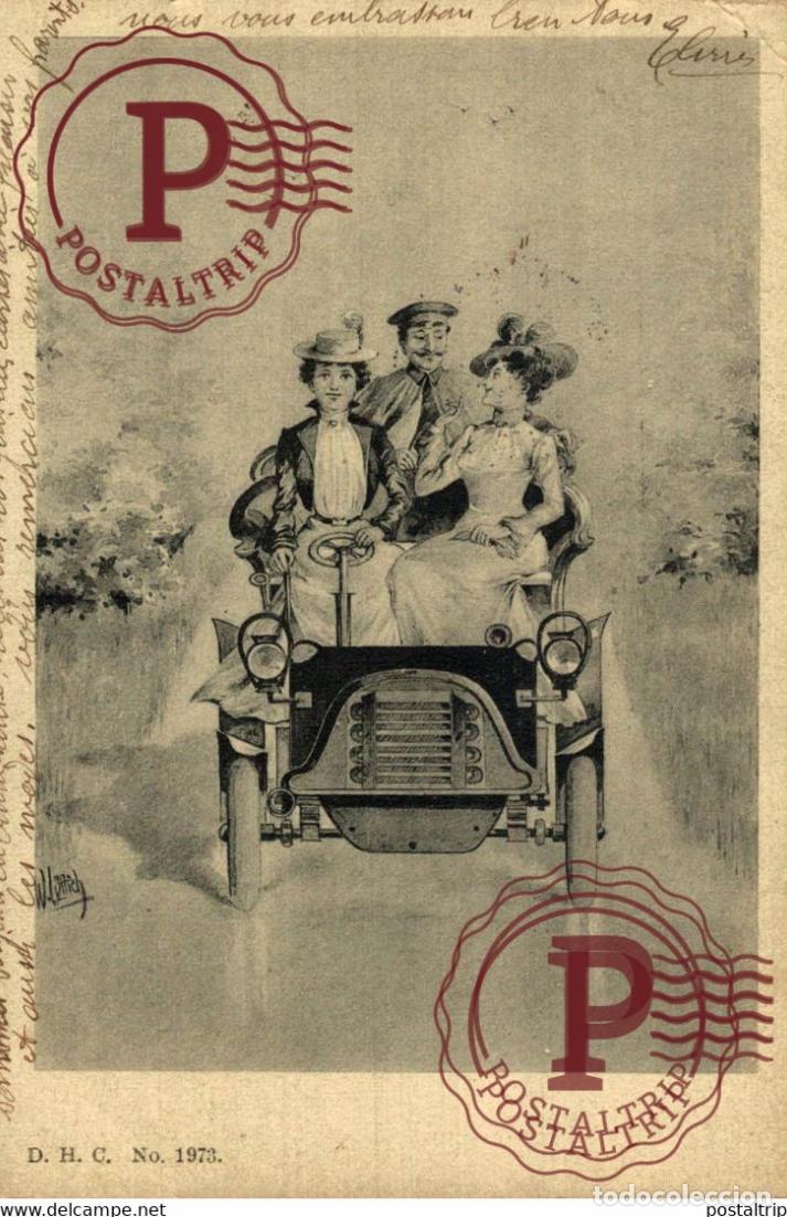 Postales: LUTTICH DHC NR 1973 CAR VOITURE illustration illustrateur