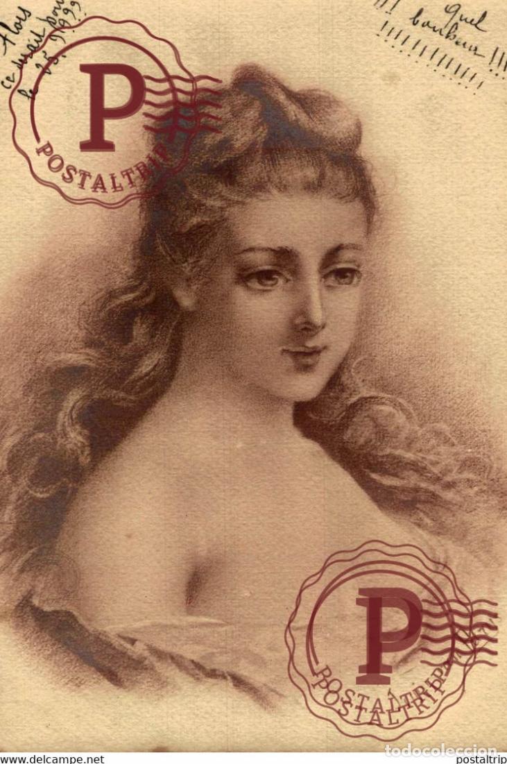Postales: LOUISE VAN PARIJS PARYS PORTRAIT DE FEMME illustration illustrateur